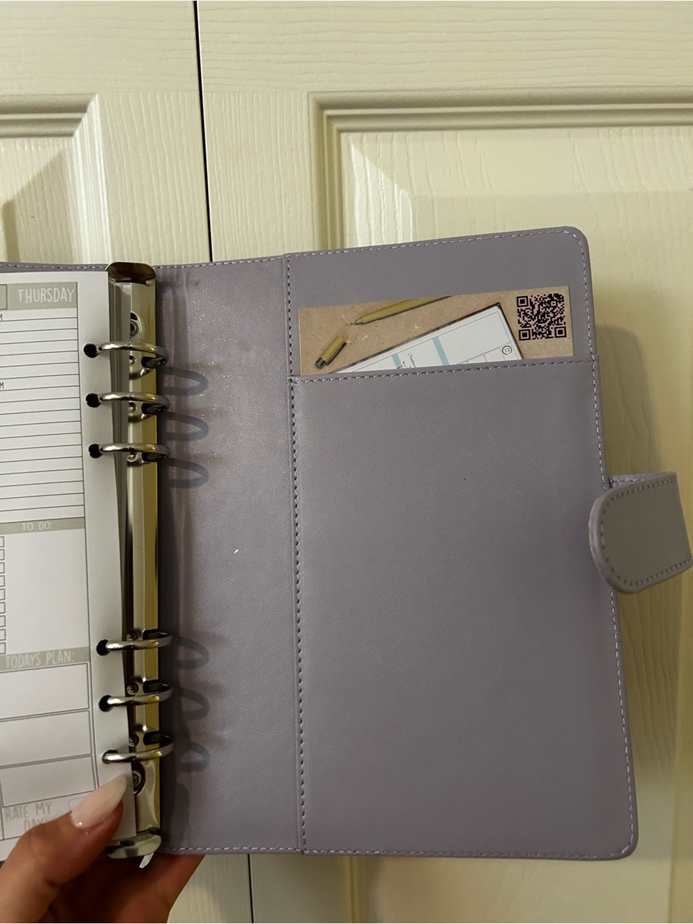 Lilac Planner Notebook - "The Life Designer" - Picture 4 of 13